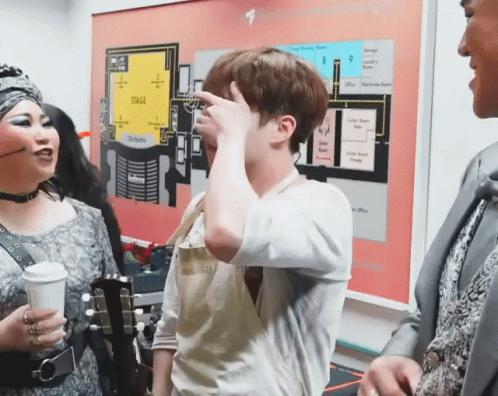 Exo Xiumin Crying Hadestown GIF