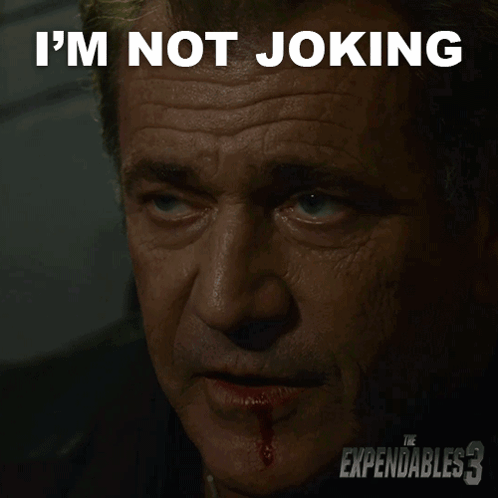 Expendables Conrad Stonebanks Im Serious GIF