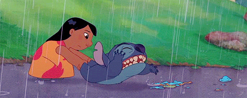 Experiment 626 Stitch Pulled By Lilo GIF