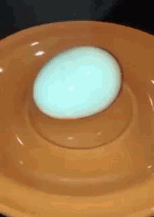 Explode Cutting Egg On Plate GIF