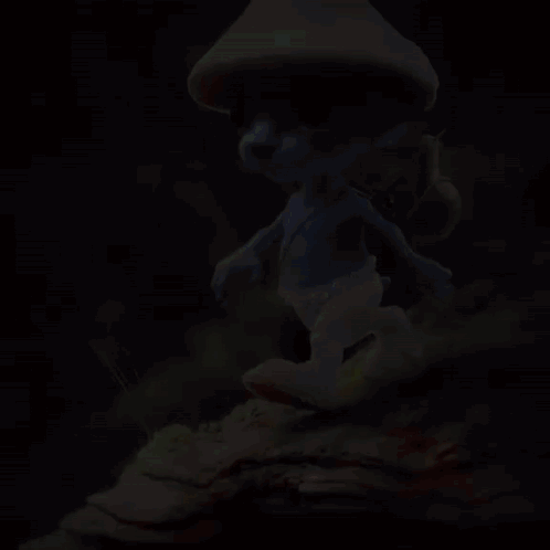 Exploded Smurf Cat Meme GIF