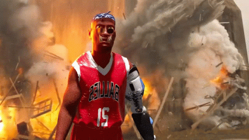 Explosion Meme Ayocolin Walking Away GIF