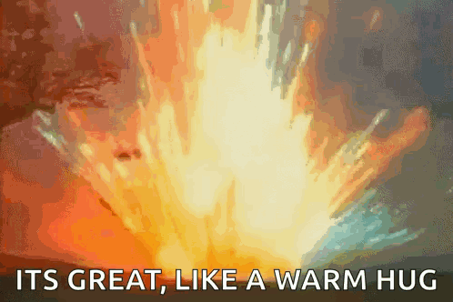 Explosion Saying Great Like Warm Hug