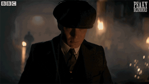 Explosion Thomas Shelby Walking Away GIF