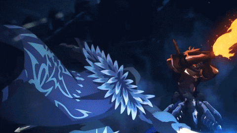 Explosive Battle Anime Fights GIF