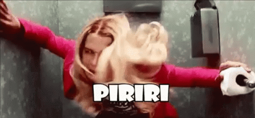 Explosive Diarrhea Blonde Girl Hard Time GIF