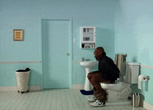 Explosive Diarrhea Man Thrown Far Away GIF