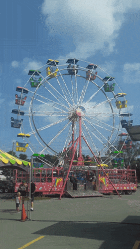 Expo Wheel Ferris Wheel Gif GIF