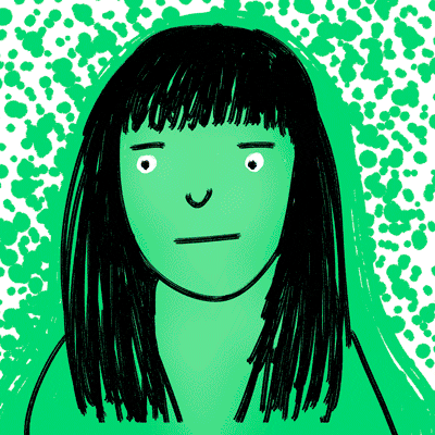 Expressive Art Happy To Sad Transitions GIF