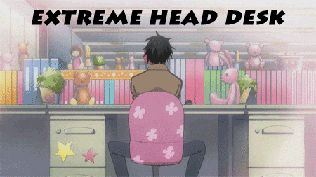 Extreme Head Desk GIF