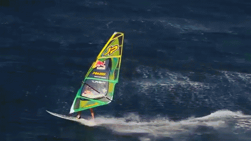 Extreme Windsurfing Hookipia Beach GIF