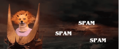 Eye Of Sauron Spam Meme GIF