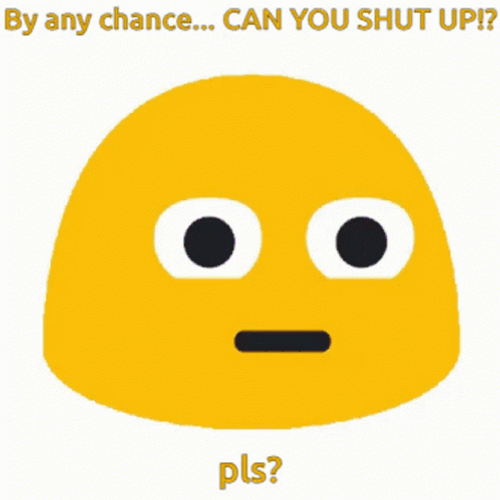 Eye Roll Emoji Can You Shut Up GIF