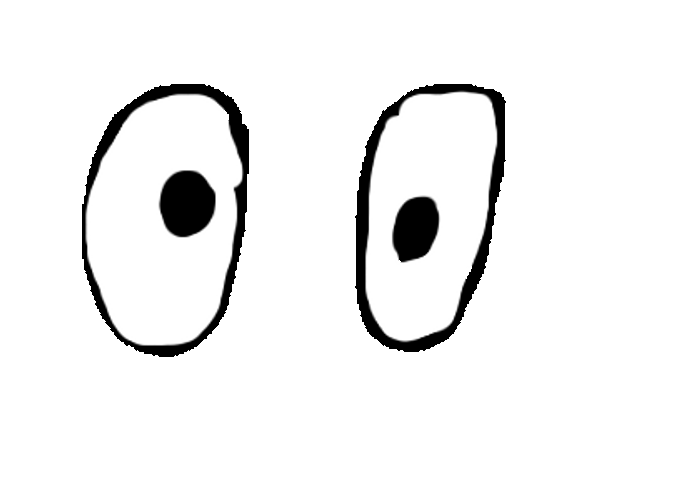 Eye Roll Emoji Cute Googly Eyes Sticker Animation GIF 