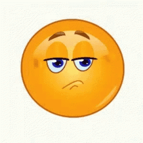 Eye Roll Emoji Face Palm Annoyed Reaction GIF