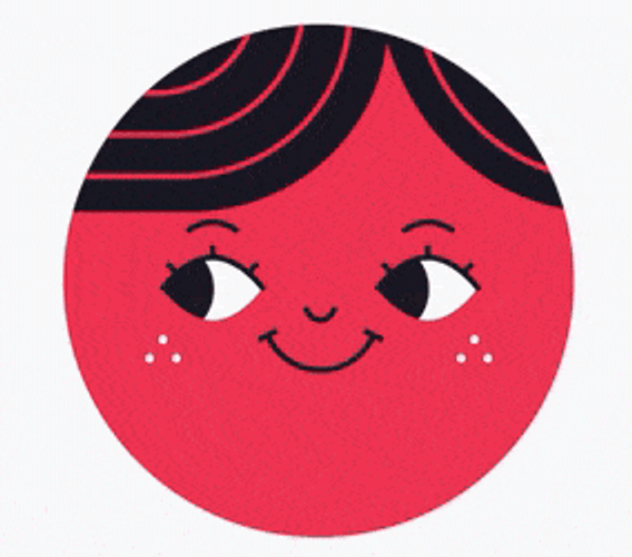 Eye Roll Emoji Red Face Angry Side Eye GIF 