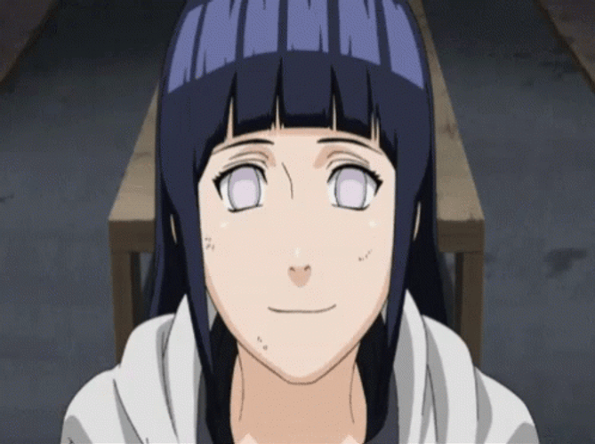 Eye Smile Hinata Hyuga  GIF