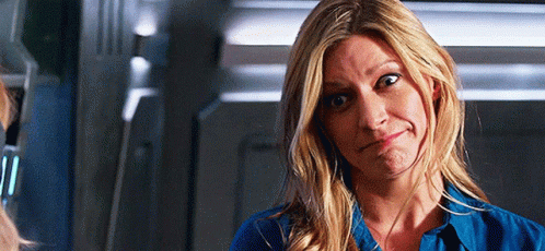 Eye Twitching Rachel Axon GIF