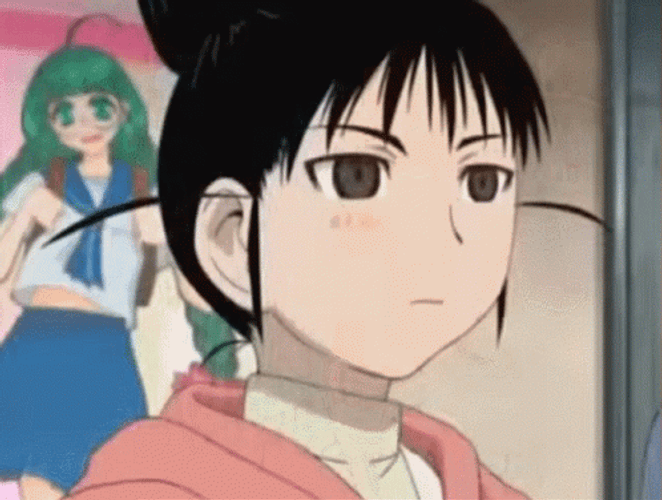 Eye Twitching Ogiue Genshiken GIF