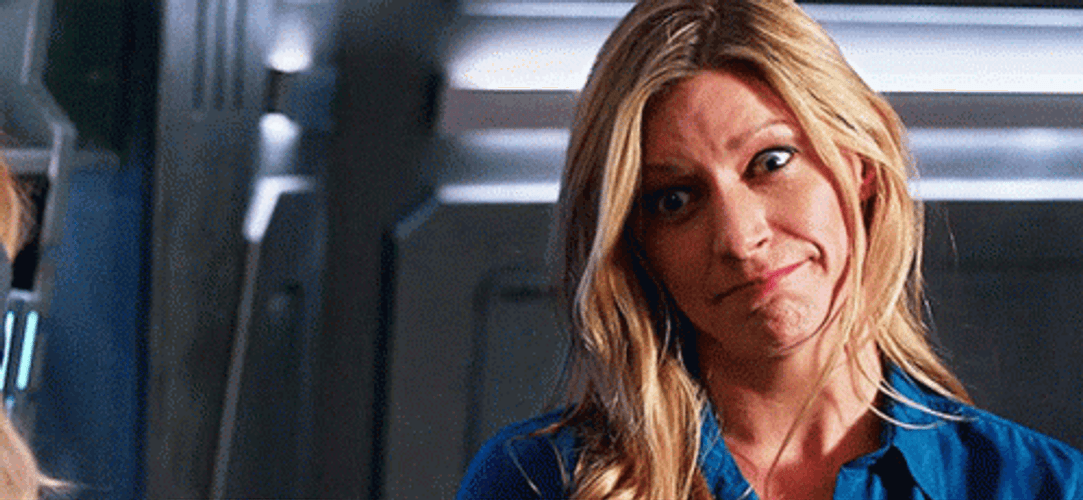 Eye Twitching Rachel Axon GIF
