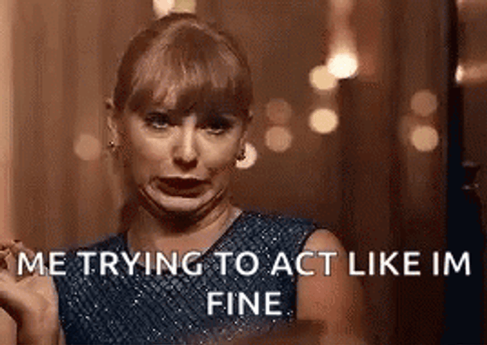 Eye Twitching Taylor Swift GIF