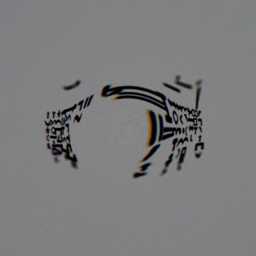 Eye With Chinese Writing GIF