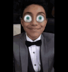 Eyeball Springing Out Of A Girl GIF