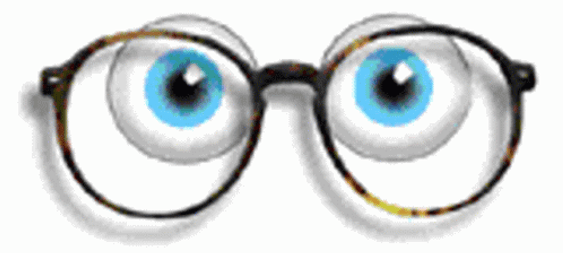 Eyes And Glasses GIF