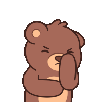 Eyes Closed Face Palm Sticker GIF