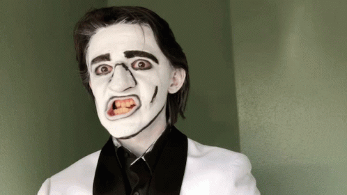 Eyes Popping Out The Clown Surprise GIF