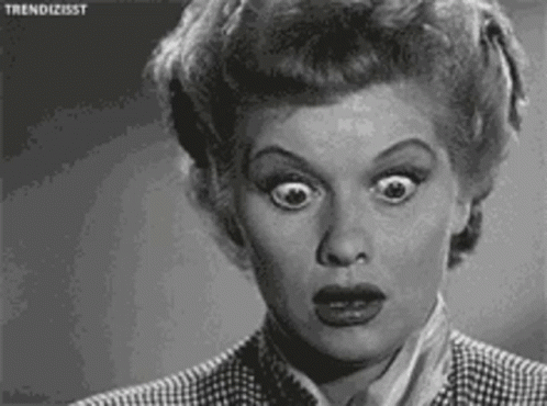 Eyes Popping Out Woman Wondrous GIF