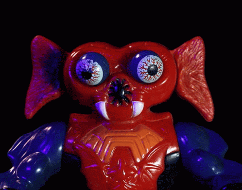 Eyes Popping Out Vampire Toy GIF