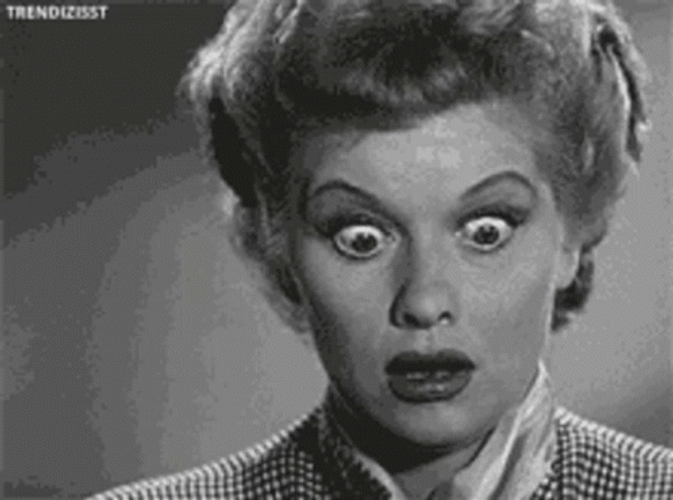 Eyes Popping Out Woman Wondrous GIF