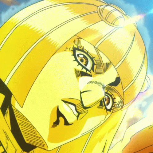 Eyes Reflection Giorno Giovanna GIF
