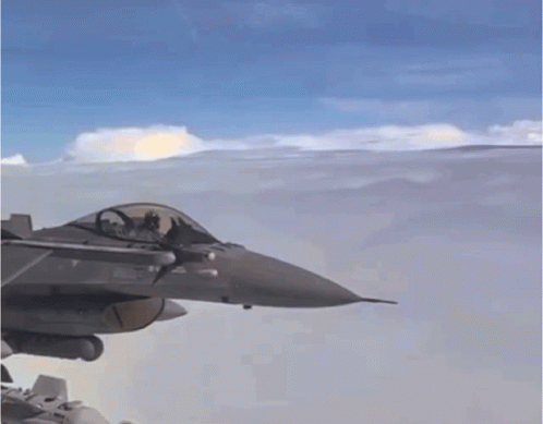 F-16 Fighting Falcon Jet Fly Release GIF