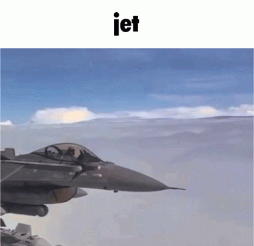 F-16 Fighting Falcon Jet Meme GIF