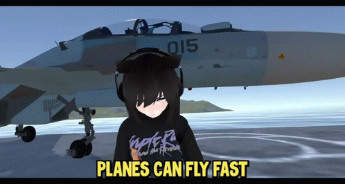 F-22 Raptor Jet Emi Vrchat Video Game GIF