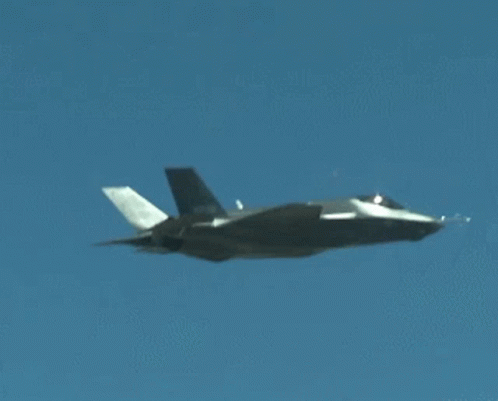 F-35a Stealth Jet Spin GIF