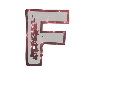 F Is For Fireworks Sign