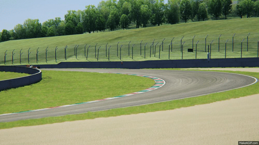 F1 Drift Race Car GIF