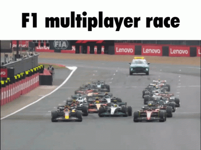 F1 Multiplayer Race GIF