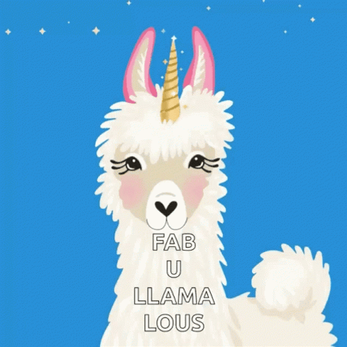 Fab U Llama Lous GIF