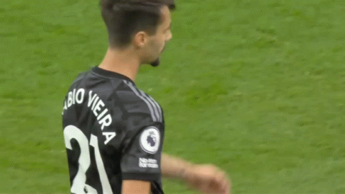 Fábio Vieira Portuguese Soccer Player Walking Backwards GIF
