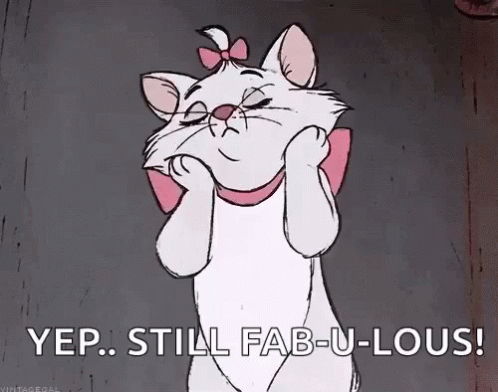Marie Aristocats Yep Still Fabulous GIF