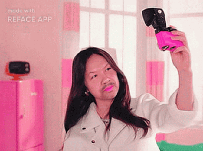 Face App Manny Selfie GIF