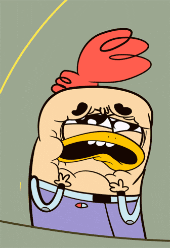 Face Implosion Space Chickens In Space Chuck GIF