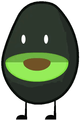 Face on Avocado