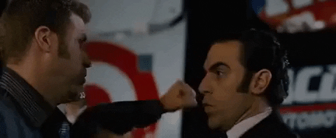 Face Slap Talladega Nights GIF