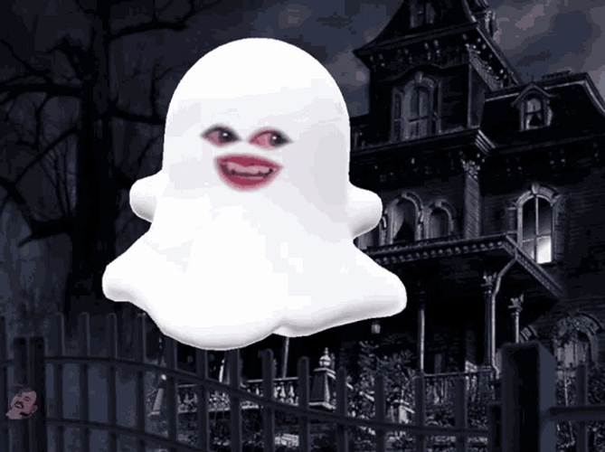Face Swap Ghost GIF