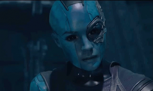 Face with Blue Mask